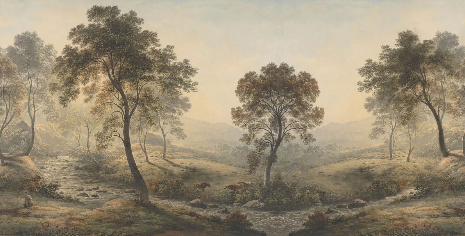 Misty Meadow artwork detail