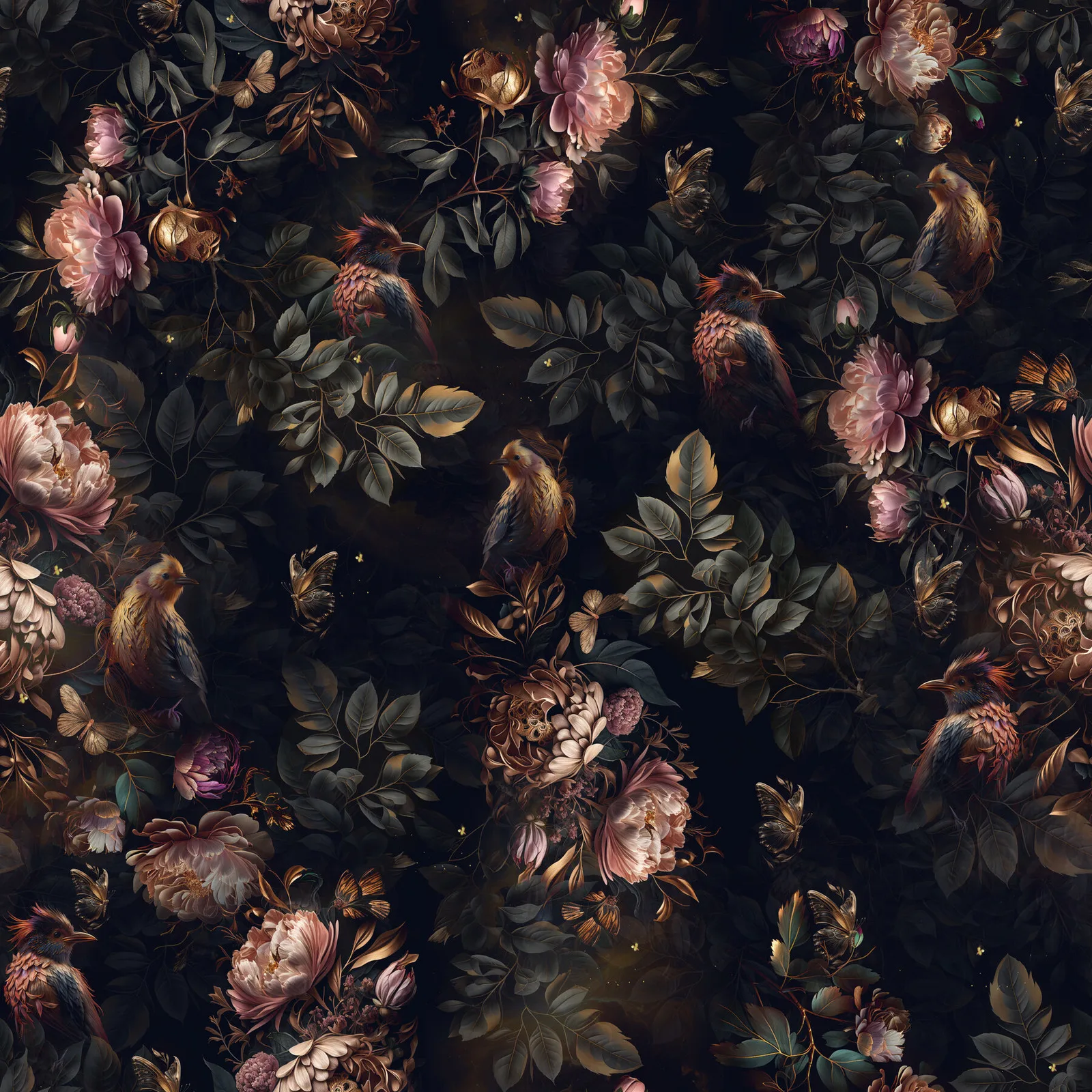 Dusk Petals artwork detail