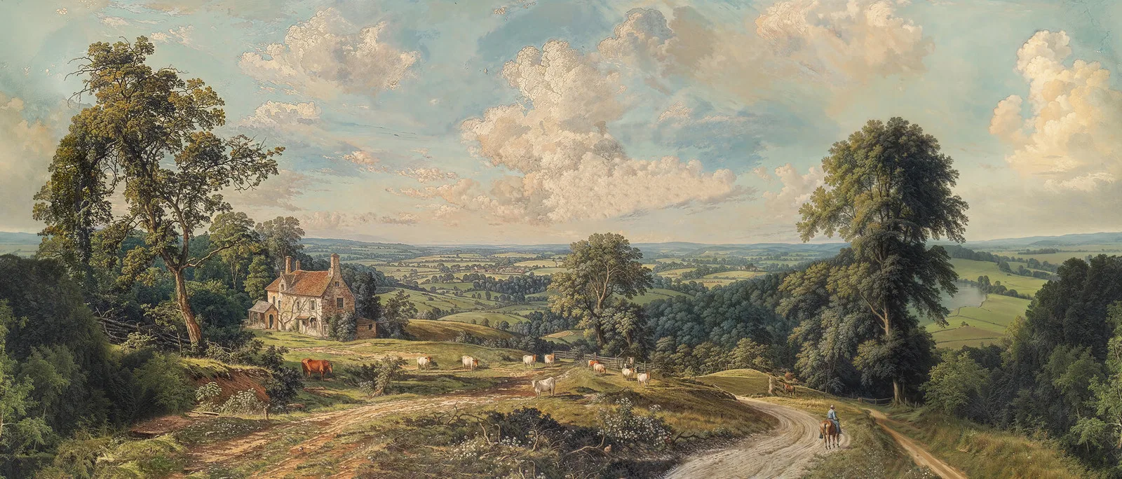 Pastoral Valley artwork detail
