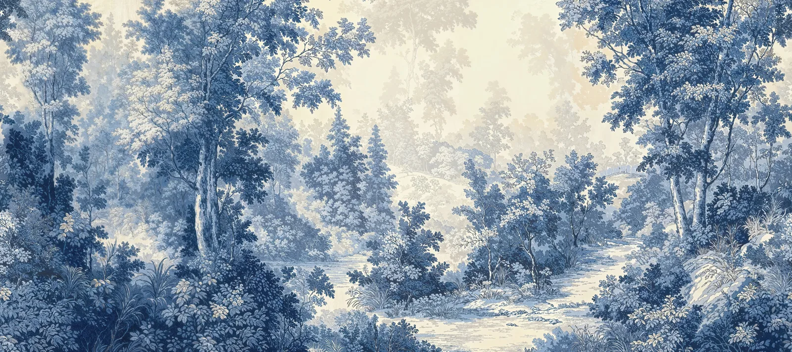 Blue Forest artwork detail