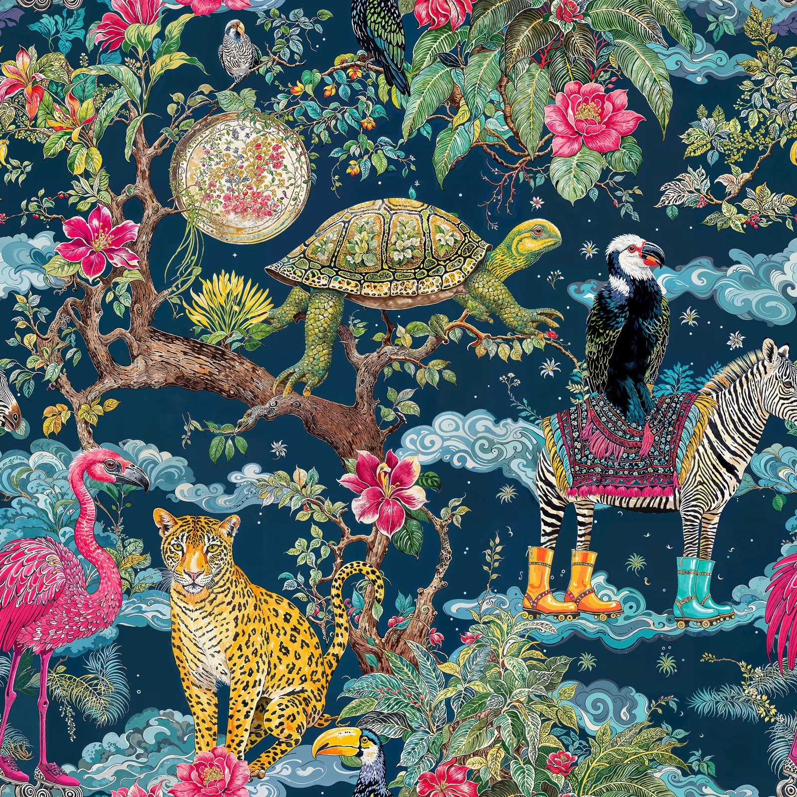 Safari Fantasy artwork detail