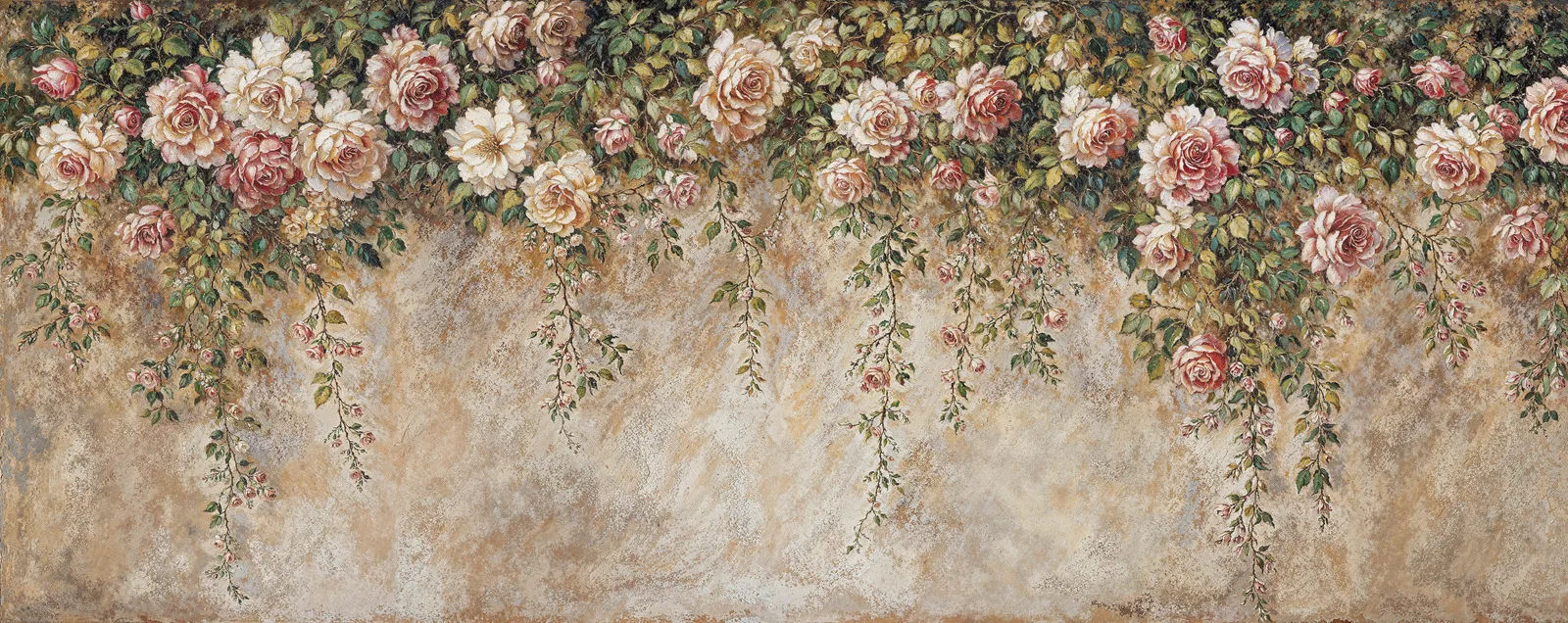 Faded Fresco artwork detail