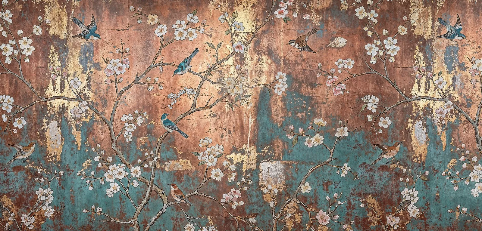 Patina Bloom artwork detail