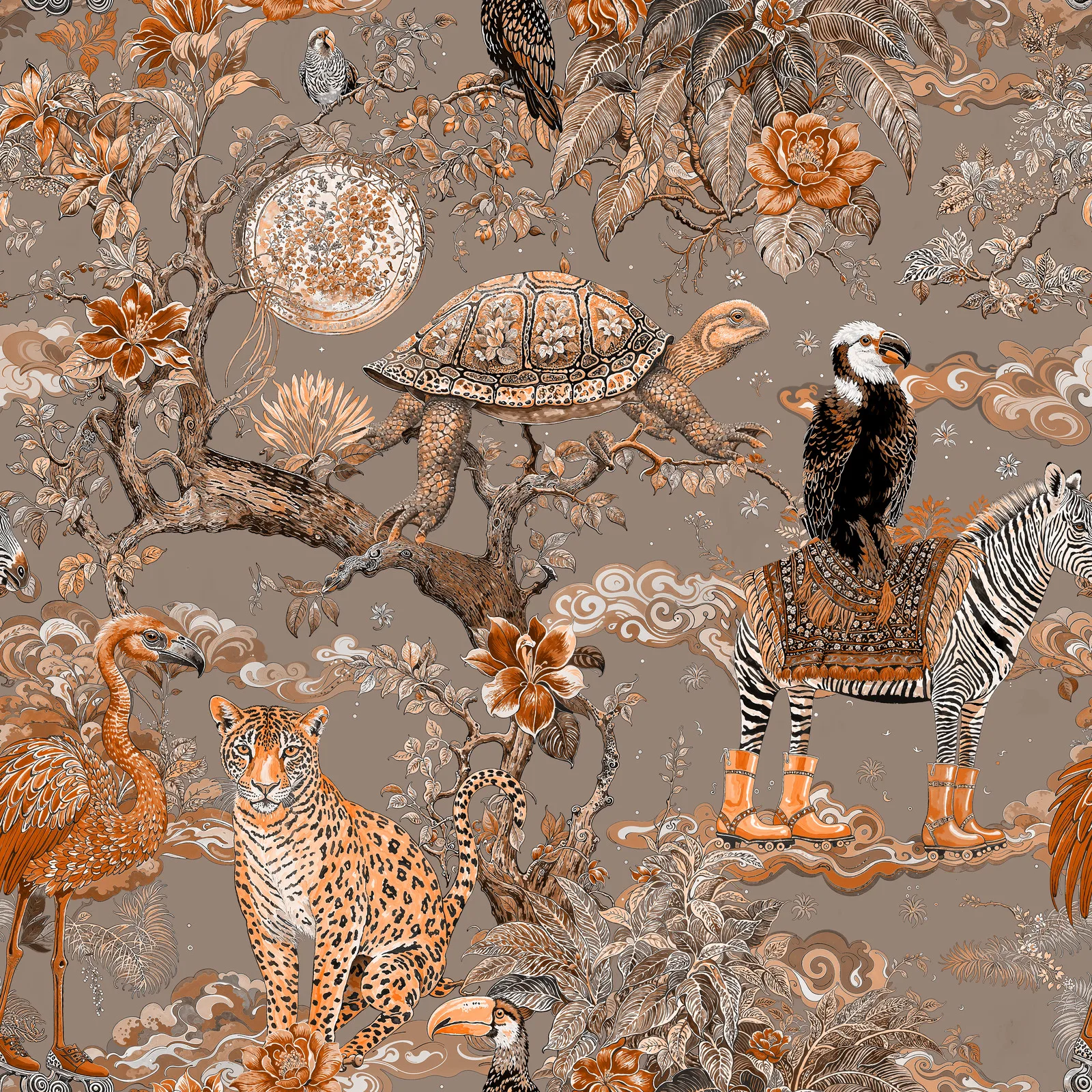 Menagerie artwork detail