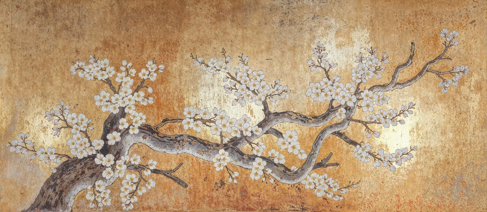 Almond Blossom artwork detail
