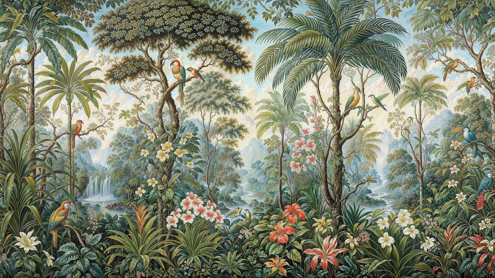 Tropical Vista artwork detail