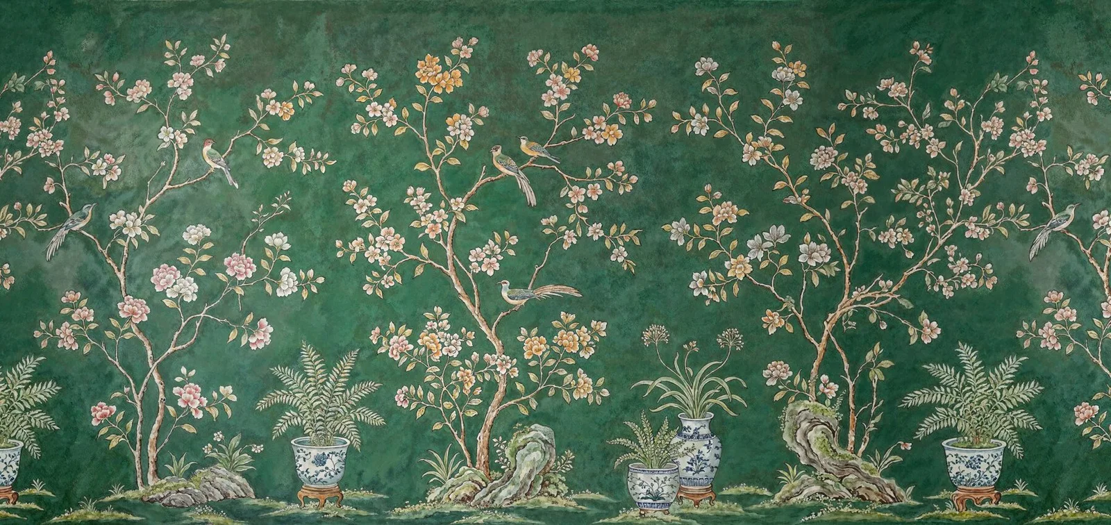 Emerald Damask artwork detail