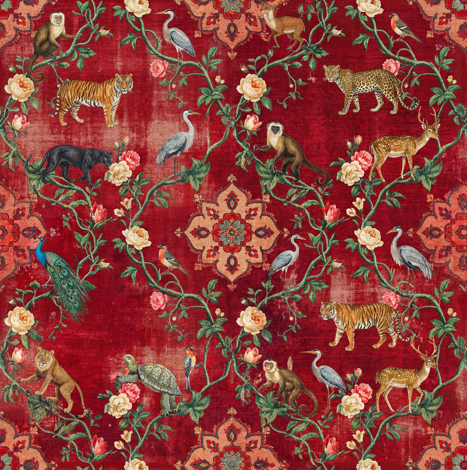Crimson Bloom artwork detail