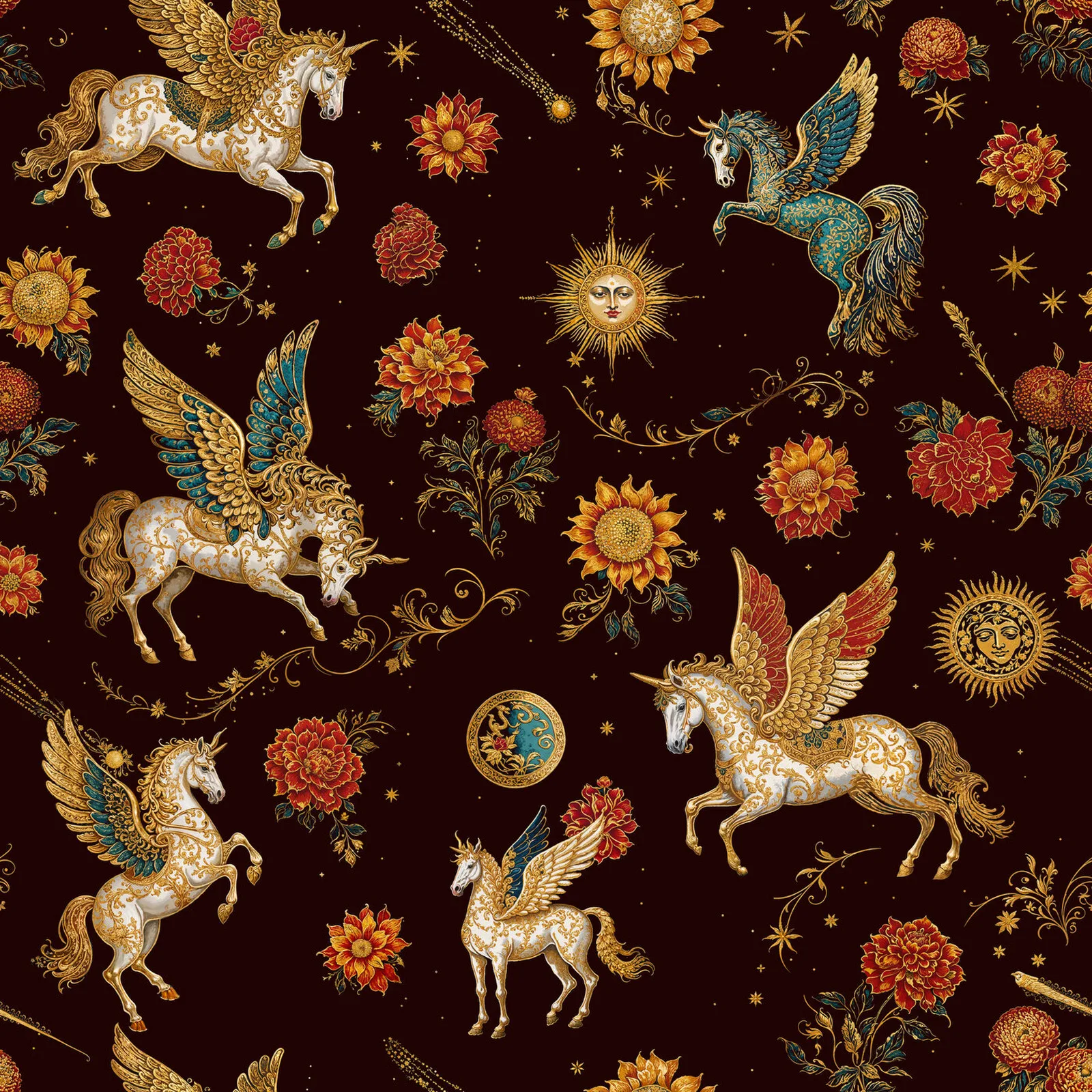 Woodland Harvest artwork detail