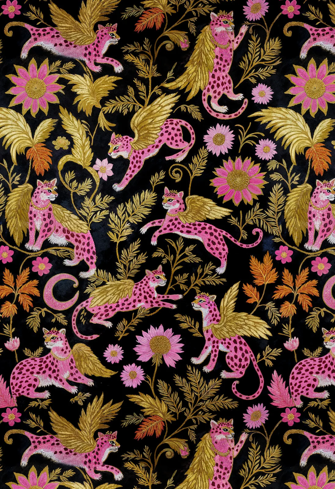 Leopard Bloom artwork detail