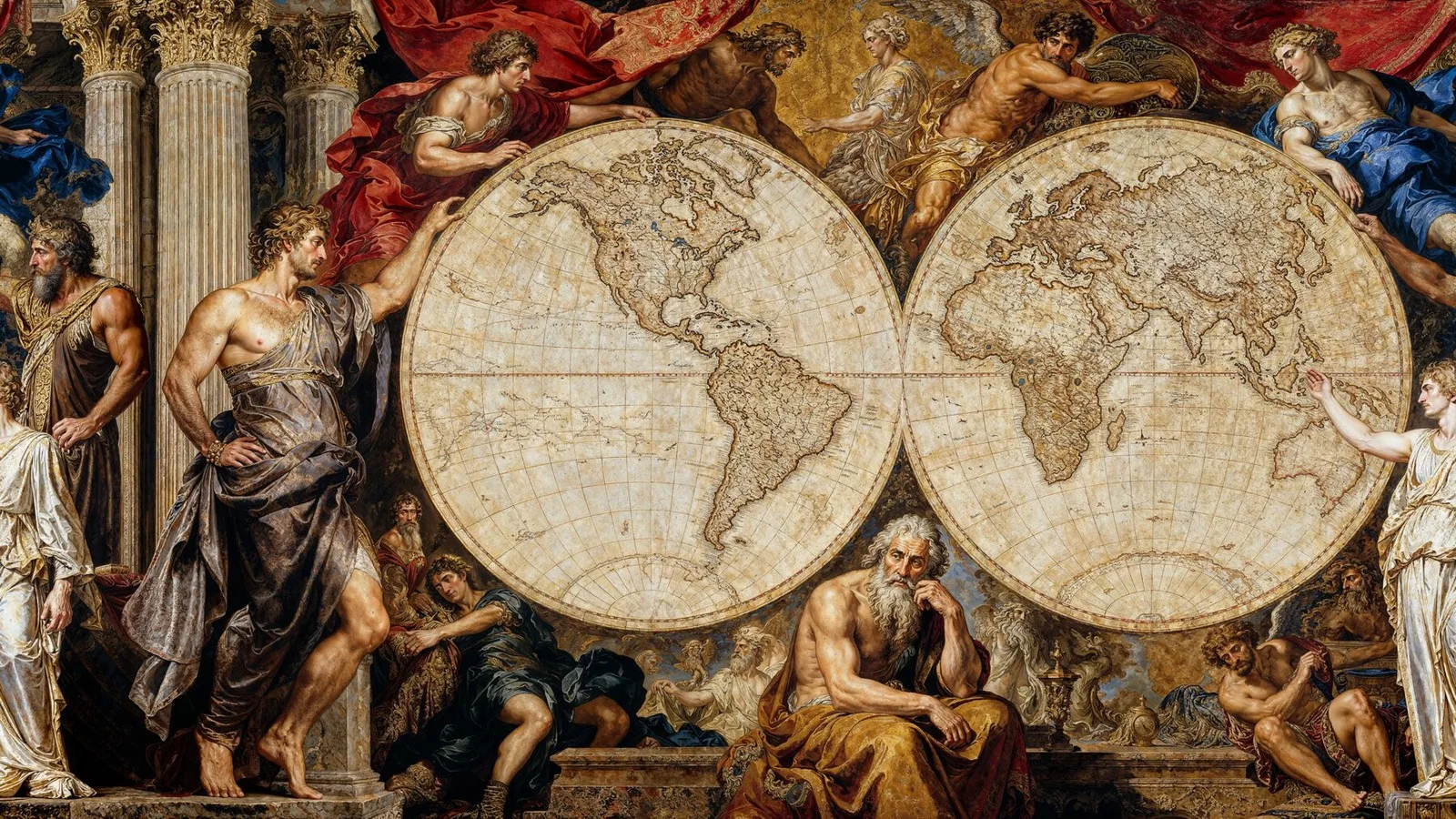 Celestial Spheres artwork detail