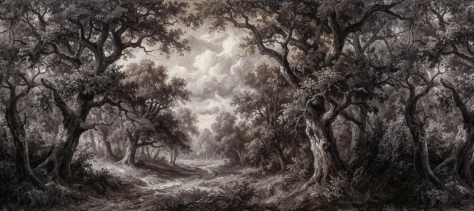 Enchanted Woods artwork detail